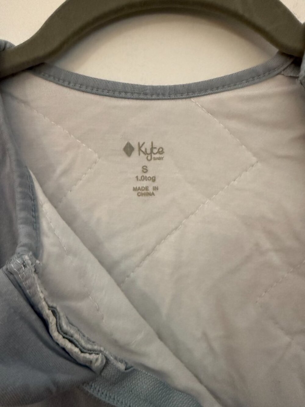 Kyte BABY Small Light Blue 1.0 TOG sleep sack - Picture 2 of 3